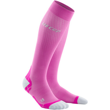 Calcetines CEP ULTRALIGHT RUN Mujer Rosa/Gris 0